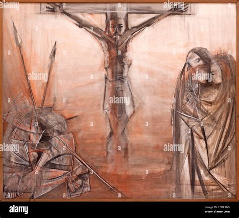 Jesus On The Cross Modern Painting