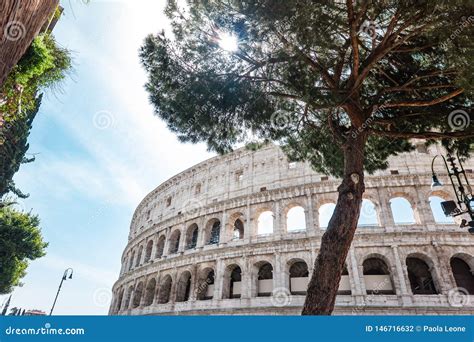 Roma Italia Grande Roman Colosseum Coliseum Colosseo Anche