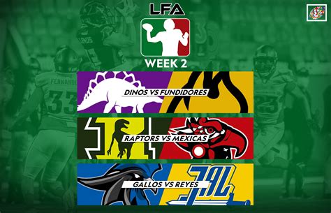 Mexico Liga De F Tbol Americano Profesional Lfa Week Preview