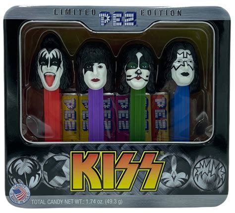 Kiss Limited Edition Pez T Tin 2012 Georges Kiss Collection