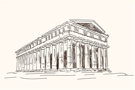 How To Draw Greek Temples Popartphotographyproduct