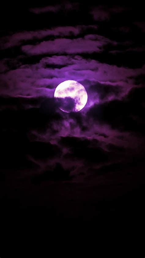 Purple Moon Wallpapers Top Free Purple Moon Backgrounds Wallpaperaccess