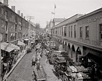Baltimore, Maryland, Light Street looking North | Old photos, Historic ...