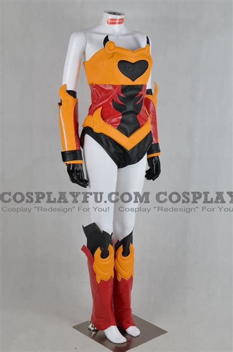 Custom Erza Cosplay Costume Fire Empress Armor From Fairy Tail