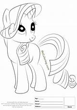 Coloring Rarity Pony Little Pages Equestria Library Clipart Comments Coloringhome Template Cartoon sketch template