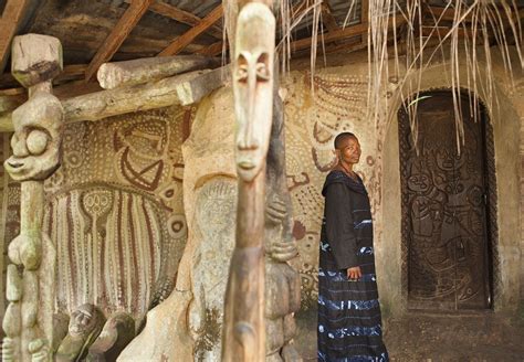 Temple And Sacred Grove Of Òsun At Òsogbo Nigeria Sacred Groves Osogbo Sacred