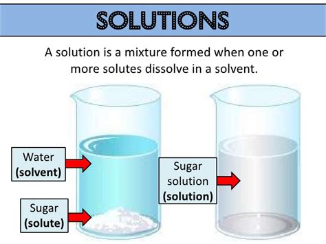 The solute is normally a minor component of a solution and it is the reason why the concentration tends to be lower than that of solvent. Solubility Of The Sugars - King Bee's Secret Kingdom