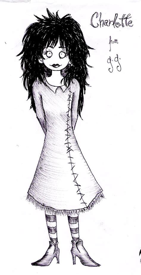 Ghost Girl Charlotte Sketch By Moonlight Hero On Deviantart