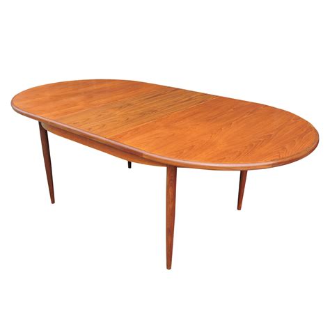 Vintage Oval Extendable Teak Dining Table By Victor Wilkins For G Plan