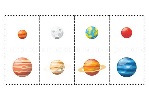 9 Best Images Of Printable Planet Cut Outs Planets Solar System Cut