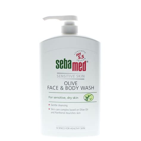 Sebamed Olive Face And Body Wash For Sensitive Dry Skin 1000ml 33 8oz
