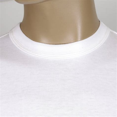 Crew Neck Plain White Tee Shirt By Whitesville Niro Fashion