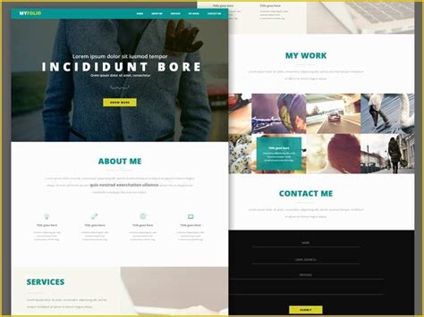 Portfolio Templates Psd Free Download Of High Quality 50 Free Corporate