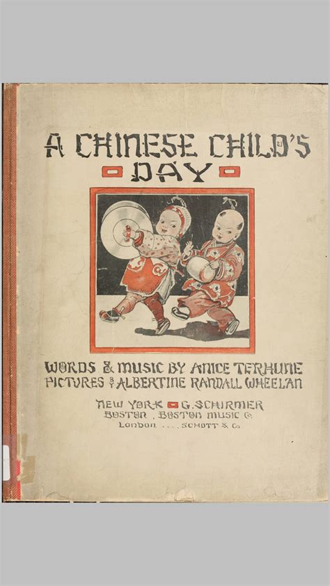 A Chinese Childs Dayby Anice Terhune插画albertine Randall Wheelan