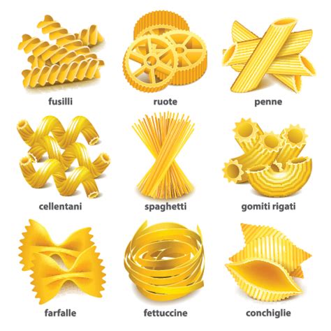 Our Favorite Pasta Shapes Oldways Pasta Types Pasta Shapes Pasta Art