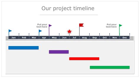 Project Schedule Template Powerpoint Professional Template For Business