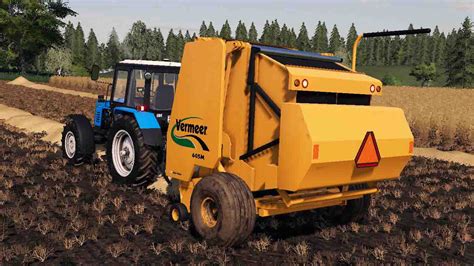 Vermeer 605m 605n V10 Fs 19 Balers Farming Simulator 2019 Mods