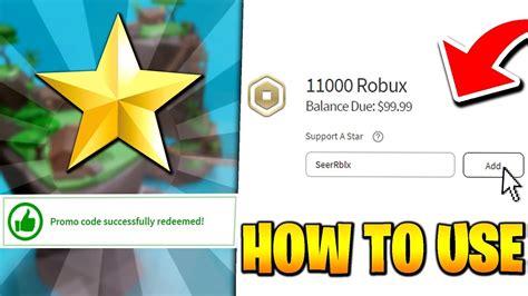 How To Use Star Creator Codes In Roblox Working 2020 Youtube