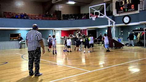 Salvation Army Rookie Basketball 2015 2016 Game 7 Team 25 V 30 Youtube