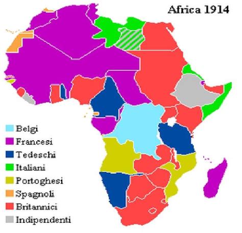 Cartina Africa Oggi Cartina
