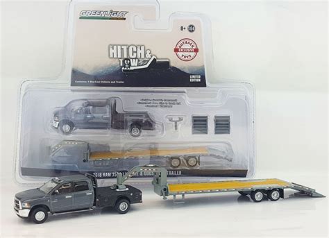 Toys And Hobbies Cars Trucks And Vans Greenlight 164 Hitch And Tow