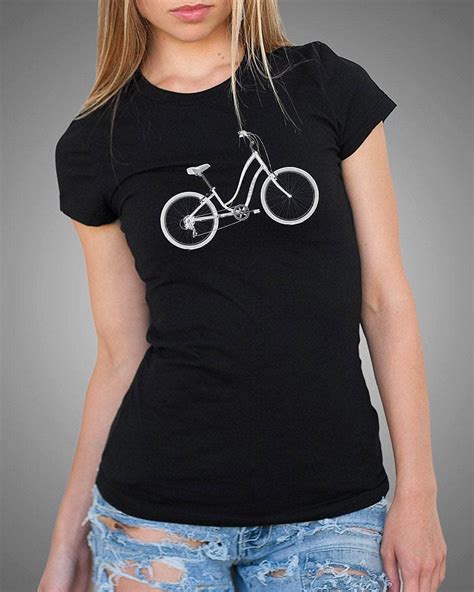 Bicycle Womens Top Bike Tees Bicycle Bike Men Kids Women T