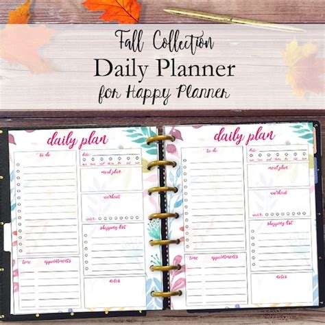 Happy Planner Daily Printable To Do List Happy Planner