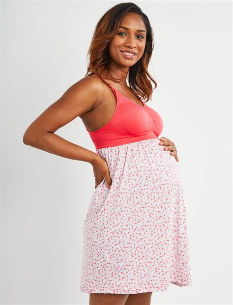 Motherhood Maternity Super Soft Nursing Nightgown Walmart Com