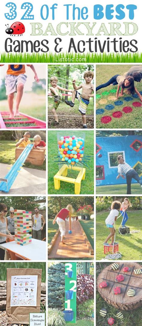 32 Fun Diy Backyard Games To Play For Kids And Adults