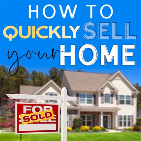 10 tips for selling your house quickly