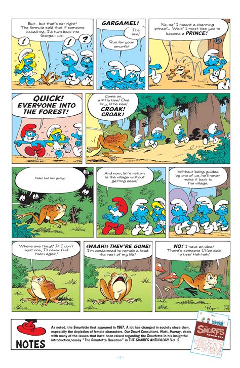 free comic book day smurfs