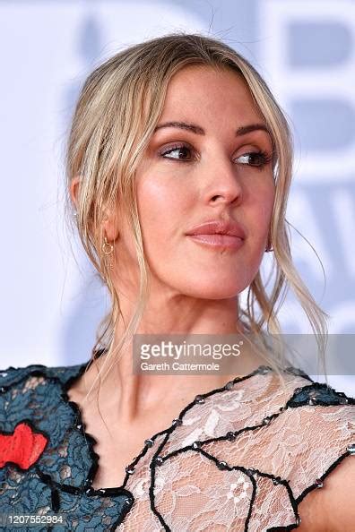 Ellie Goulding Attends The Brit Awards 2020 At The O2 Arena On News