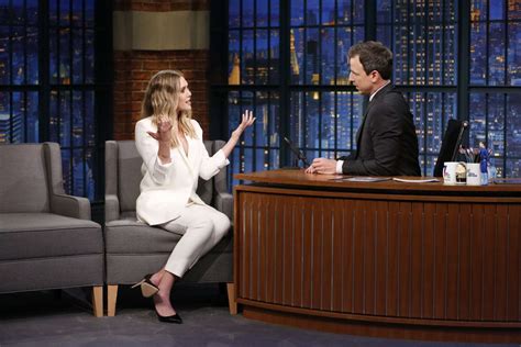 Elizabeth Olsen Visits Late Night With Seth Meyers 04