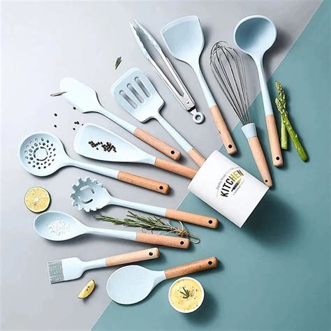 Silicone Cooking Utensil Kitchen Utensils Set Chef Sheilla The