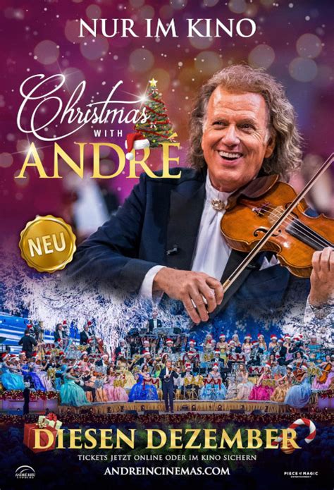 Filmplakat André Rieu Christmas With André 2021 Filmposter Archiv