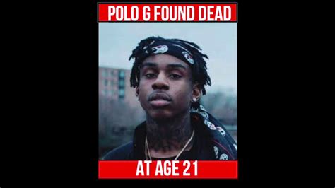 Polo G Found Dead At Age 21 Footage Youtube