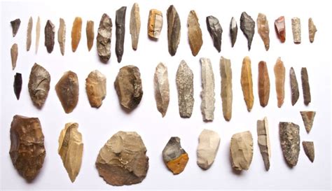 Lot With 55 Early Neolithic Tools And Points 68 19 Mm 55 Catawiki