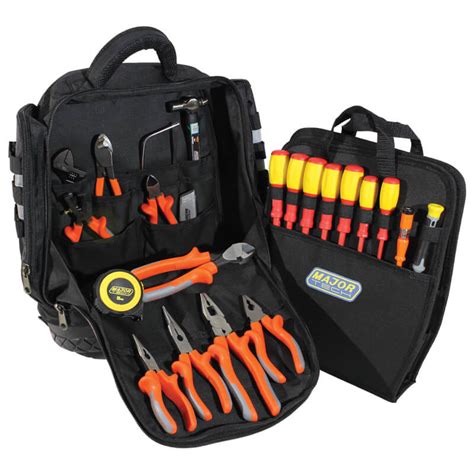 Major Tech Tool Backpack Electrical Kit Tbp5 9 Isupply Electrical