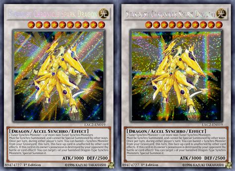 If this card in its owner's possession is destroyed by an opponent's card (by battle or card effect): Stardust Chronicle Spark Dragon by sangmaitre on DeviantArt