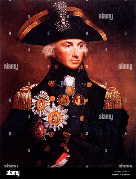 Horatio Nelson 1758 1805 Inglés Almirante Retrato Por Lemuel Abbott