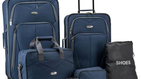Travelers Choice Versatile 5 Piece Luggage Set 7912 84 Off Home