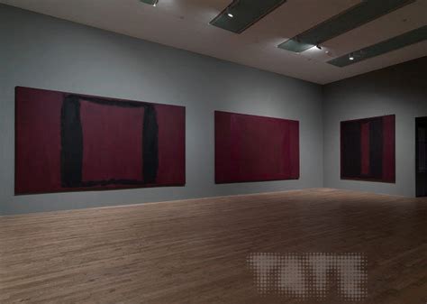 Rothko Room Tates Seagram Murals Display Tate Modern C2008 Mark