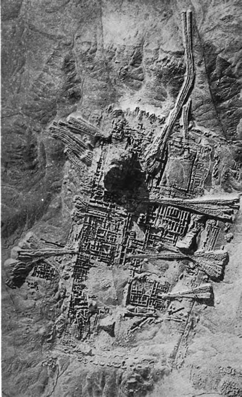Aerial View Of Ancient Sumerian City Of Ur Photographed In 1927 Ur