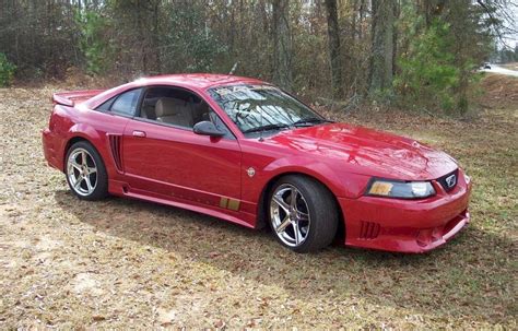 Laser Red 1999 Saleen S351 Ford Mustang Coupe