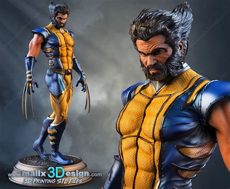 X Men Weapon X Wolverine From Sanixmalix3design 3d Printed Etsy