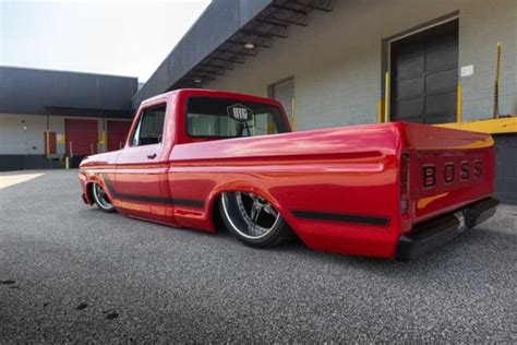 Custom Slammed Ford Boss F100 Sema Truck For Sale