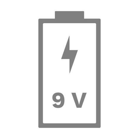 9 Volt Batteries Stock Vectors Istock