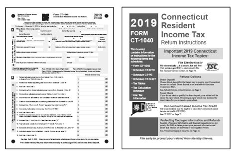 Connecticut Tax Forms And Instructions For 2019 Ct 1040
