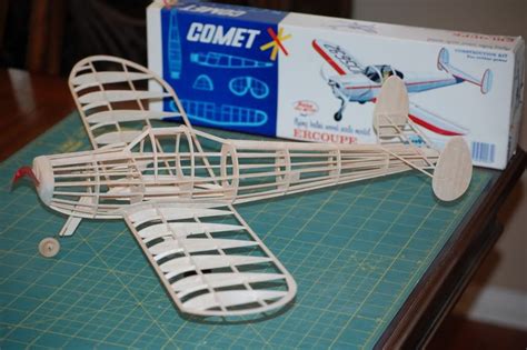 Comet Flying Models Ercoupe Model Airplanes Balsa Wood Models
