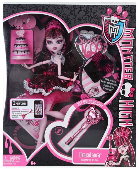 Monster High Sweet 1600 Draculara And Accesories Draculaura Monster High Monster